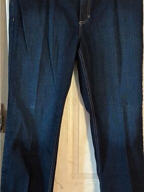 Harley-Davidson dark wash jeans women size 14 straight leg